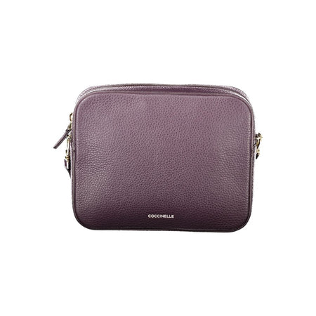Coccinelle Purple Leather Women Handbag