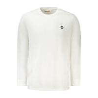 Timberland White Cotton Men T-Shirt