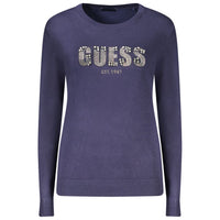 Guess Jeans Blue Viscose Sweater