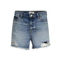 Guess Jeans Blue Cotton Short