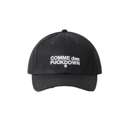 Comme Des Fuckdown Black Cotton Hat