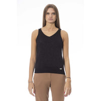 Baldinini Trend Black Viscose Women Top