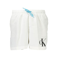 Calvin Klein White Polyester Swimwear