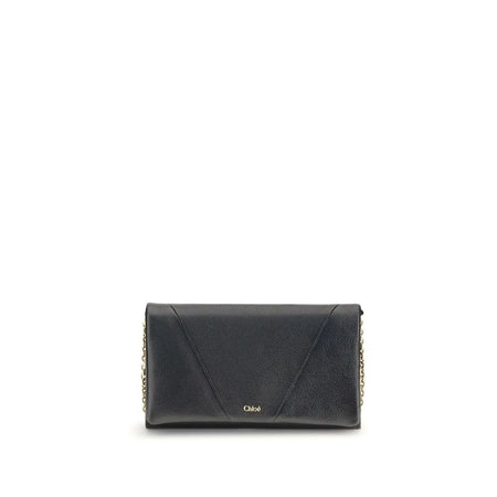 Chloé Black Calf Leather Bos Taurus Wallet
