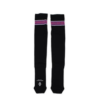 Marcelo Burlon Black Cotton Socks