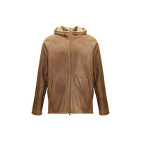 Salvatore Santoro Brown Leather Coat