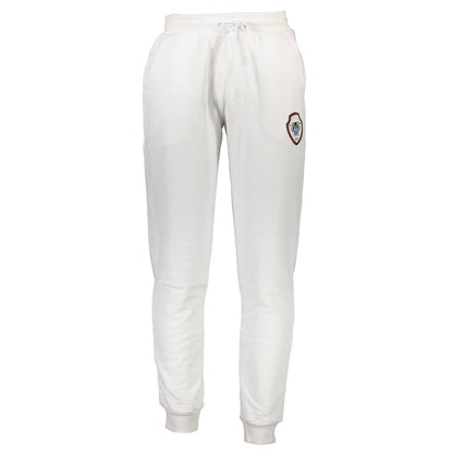 Cavalli Class White Cotton Pant