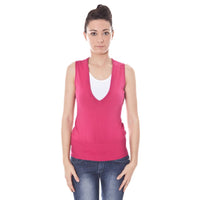 Datch Pink Cotton Waistcoat