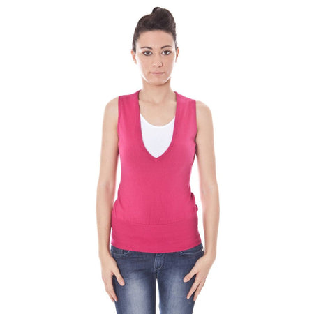 Datch Pink Cotton Waistcoat
