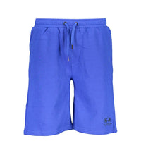 La Martina Blue Cotton Pant
