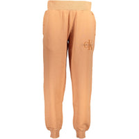 Calvin Klein Orange Cotton Pant