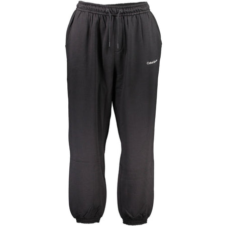 Calvin Klein Black Cotton Pant
