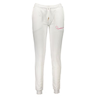 Cavalli Class White Cotton Pant