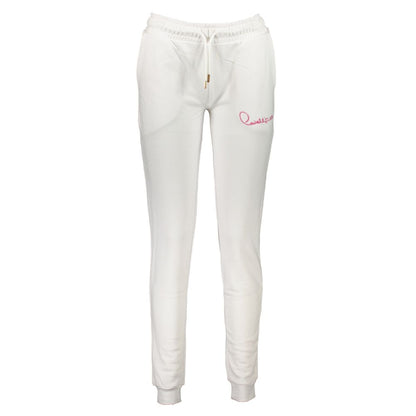 Cavalli Class White Cotton Pant
