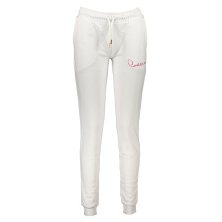 Cavalli Class White Cotton Pant