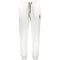 La Martina White Cotton Pant