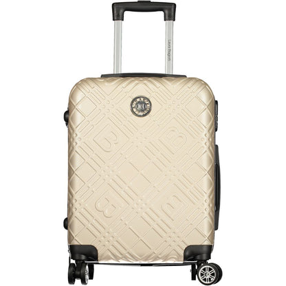 Laura Biagiotti Gold Polyethylene Luggage And Travel