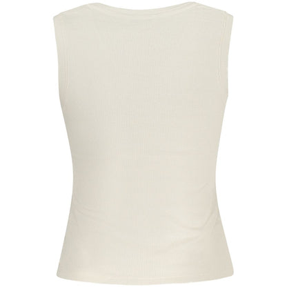 Tommy Hilfiger Beige Cotton Tank Top