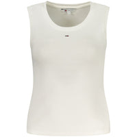 Tommy Hilfiger White Cotton Tank Top