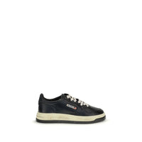 Autry Black Leather Low Top Sneakers