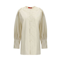 The Latest Cream Cotton Blouse