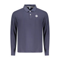 North Sails Blue Cotton Polo Shirt