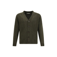 Brooksfield Green Fleece Wool Cardigan