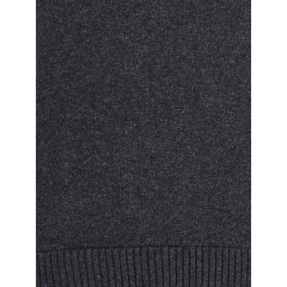 Dolce & Gabbana Gray Fleece Wool Sweatshirt