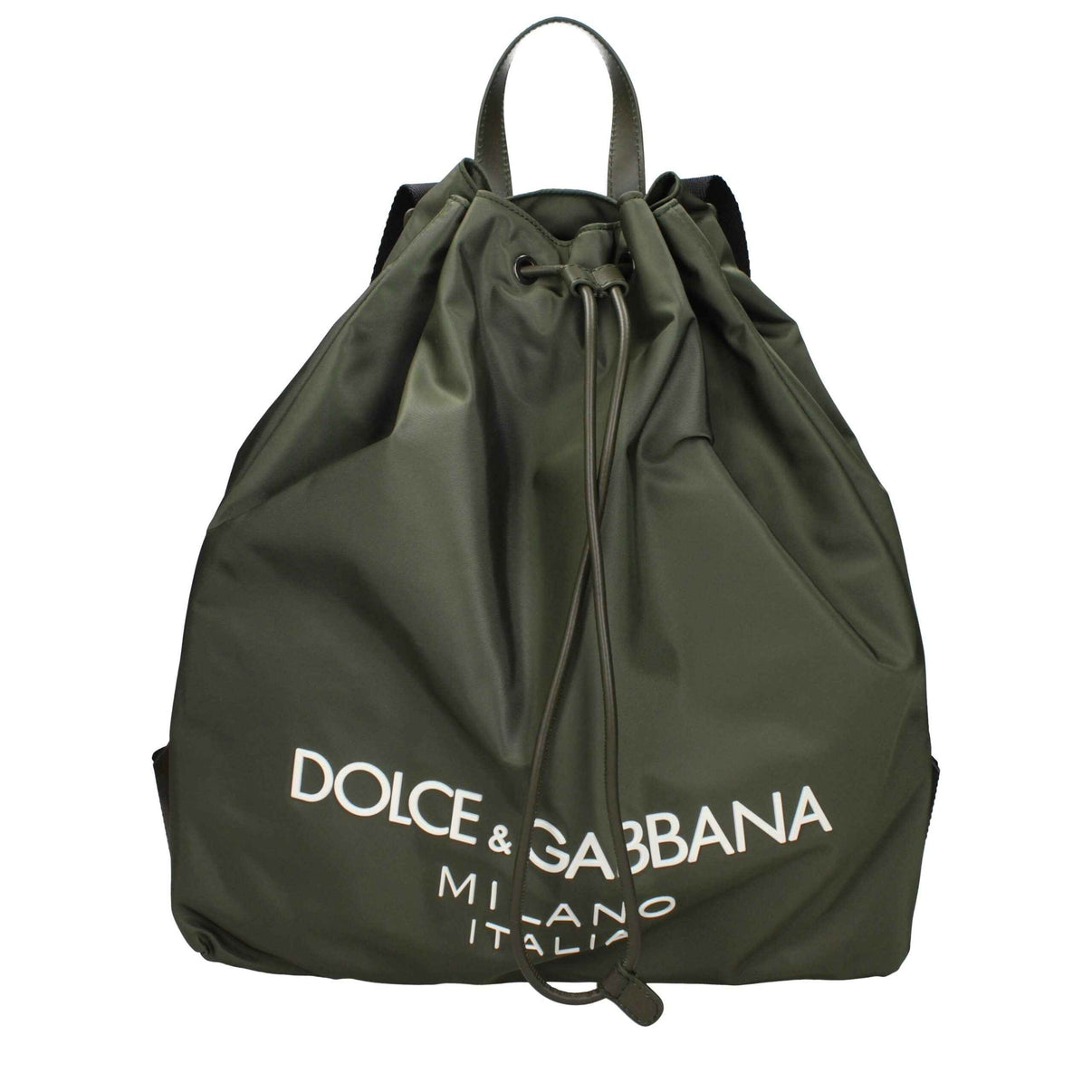 Dolce & Gabbana Green Nylon Backpack