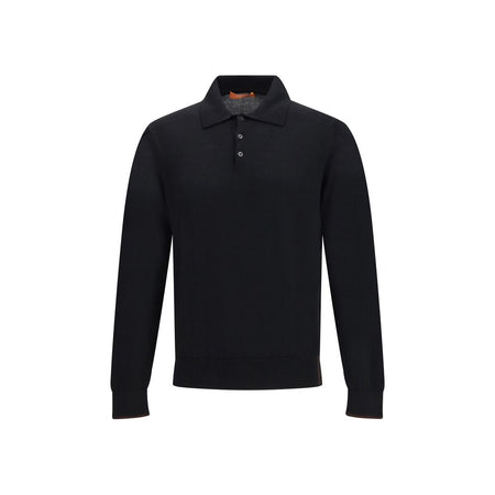 Cruna Black Wool Sweatshirt