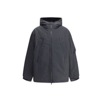 Y-3 Black Polyester Shell Jacket