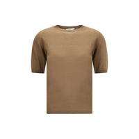Max Mara Brown Fleece Wool Top