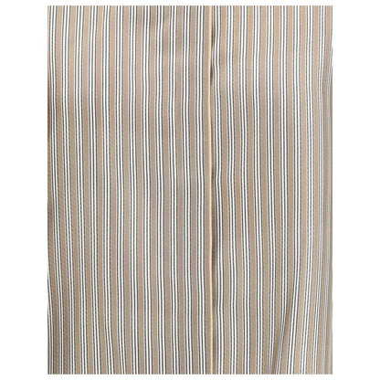 Max Mara Beige Silk Pattern Shirt