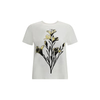 Max Mara White Cotton T-Shirt