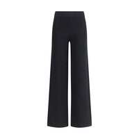 Max Mara Black Viscose Casual Pants