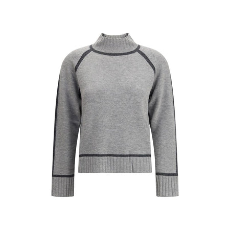 Max Mara Gray Wool Sweatshirt