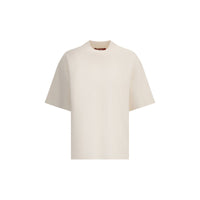 Max Mara White Polyester T-Shirt