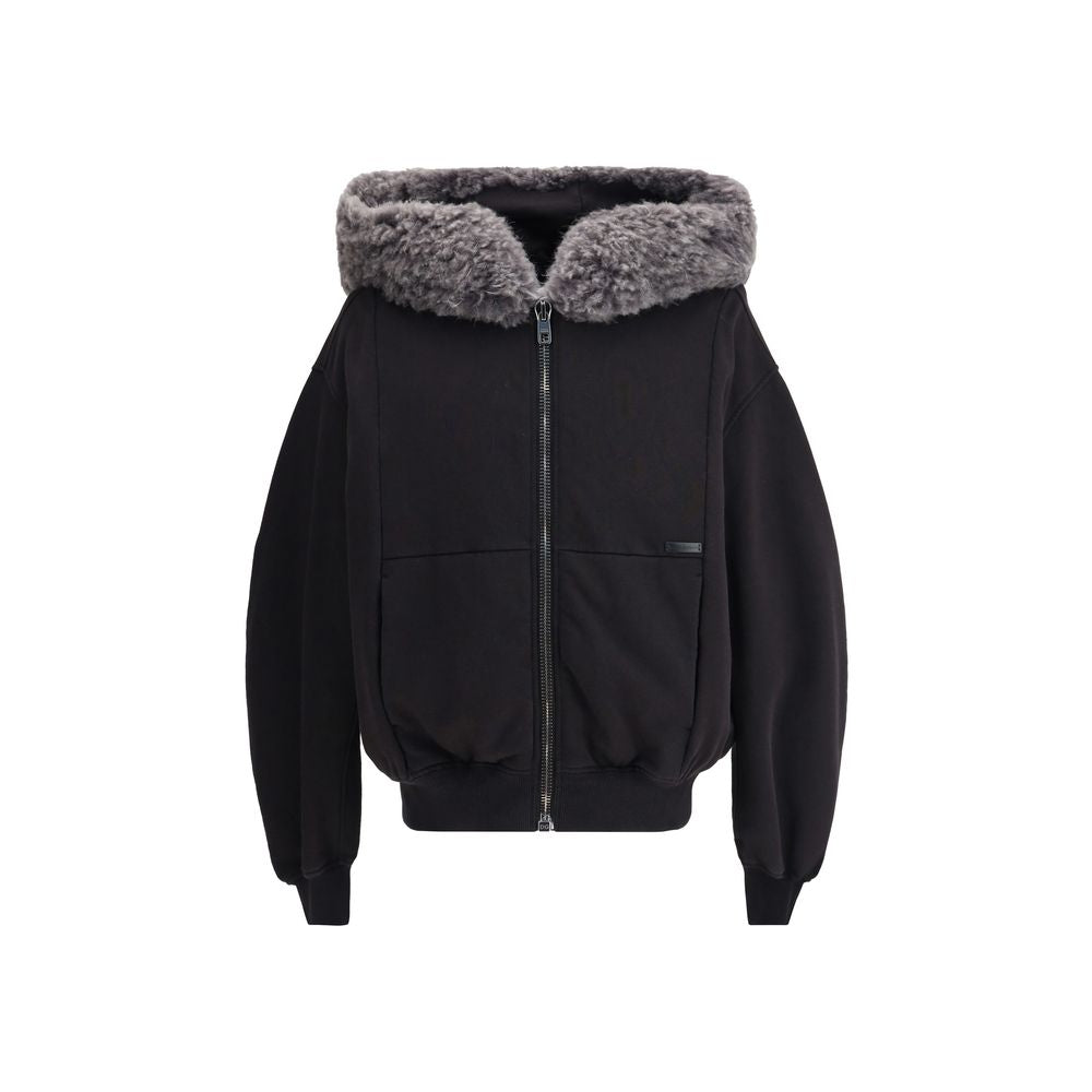 Dolce & Gabbana Black Cotton Sweatshirt
