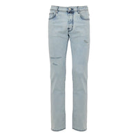 Jacob Cohen Blue Cotton Skinny Jeans