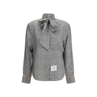 Thom Browne Beige Silk Dress Shirt