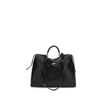 Dolce & Gabbana Black Calf Leather Bos Taurus Shoulder Bag