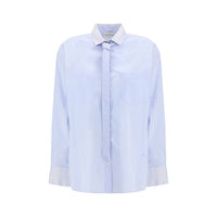 Forte_Forte Light Blue Cotton Dress Shirt