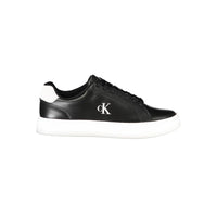 Calvin Klein Black Leather Men Sneaker