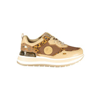 Laura Biagiotti Brown Polyester Sneaker