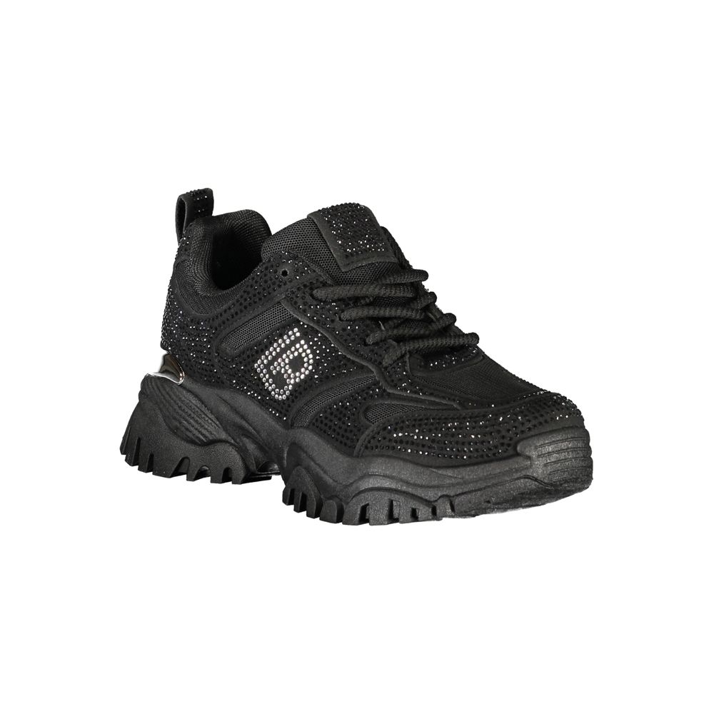 Laura Biagiotti Black Polyester Women Sneaker