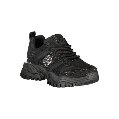Laura Biagiotti Black Polyester Women Sneaker