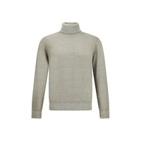 Cruciani Green Wool Turtleneck