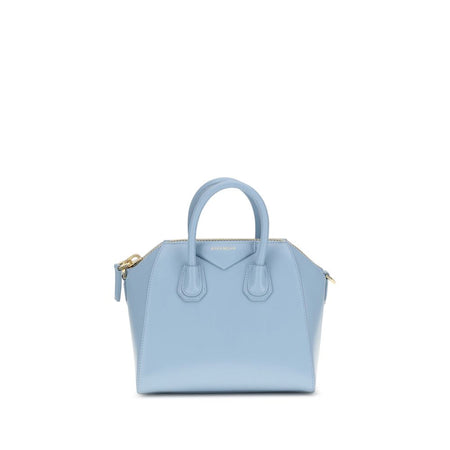 Givenchy Light Blue Calf Leather Bos Taurus Handbag