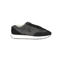 Calvin Klein Black Leather Women Sneaker