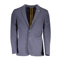 Gant Blue Cotton Jackets & Coat